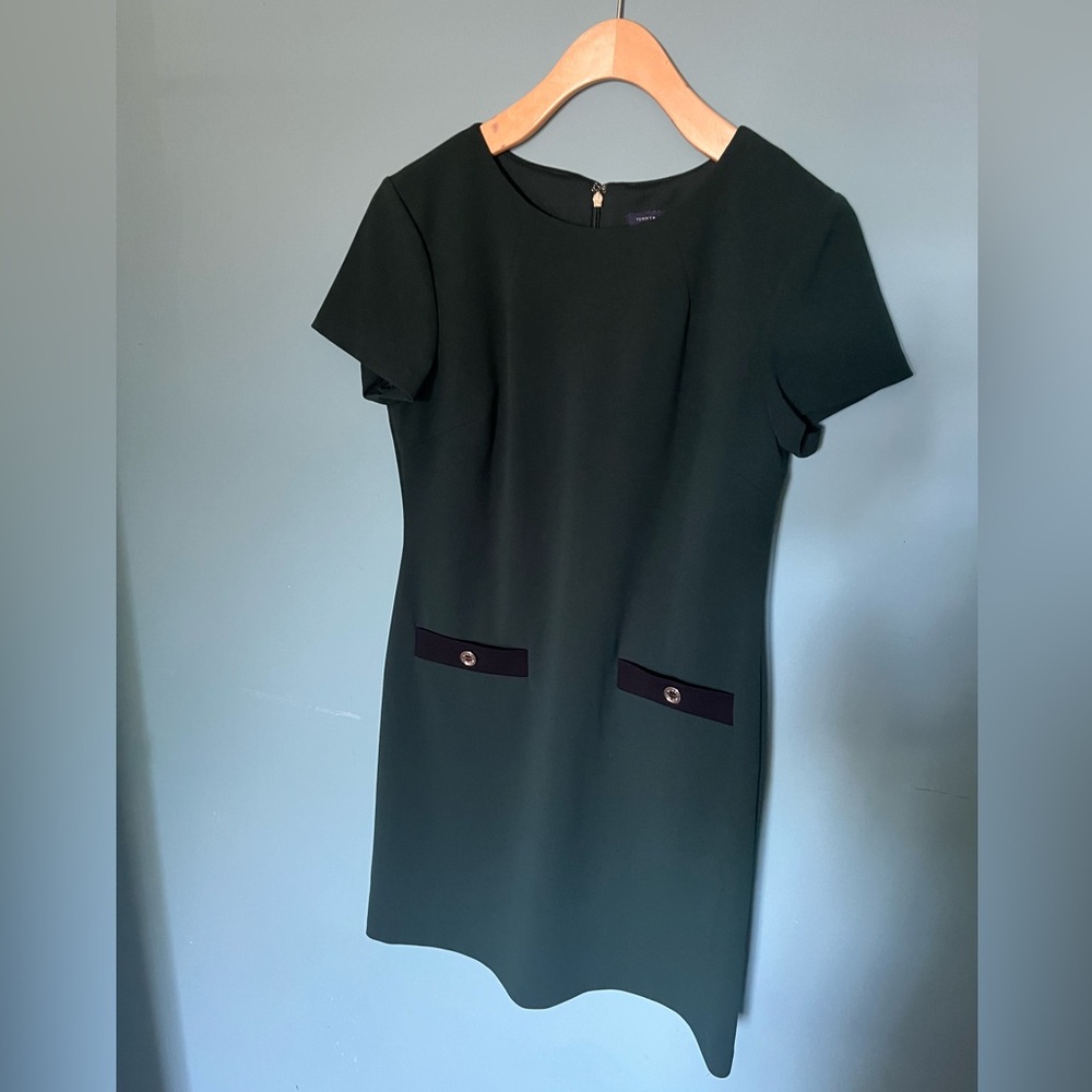 Tommy Hilfiger Green Short Sleeve Dress